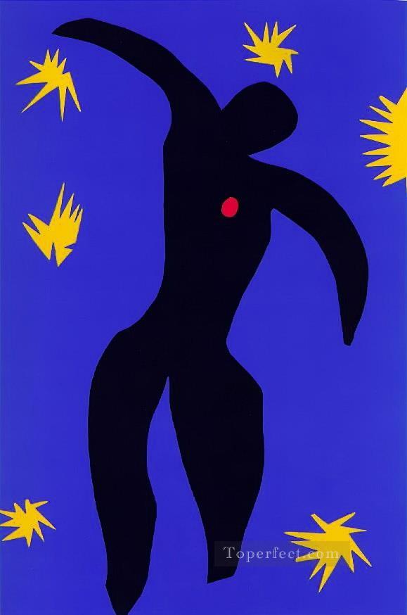 Ícaro Icaré fauvismo abstracto Henri Matisse Pintura al óleo